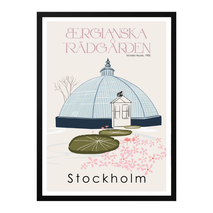 Cuadro "Bergianska Trädgården"