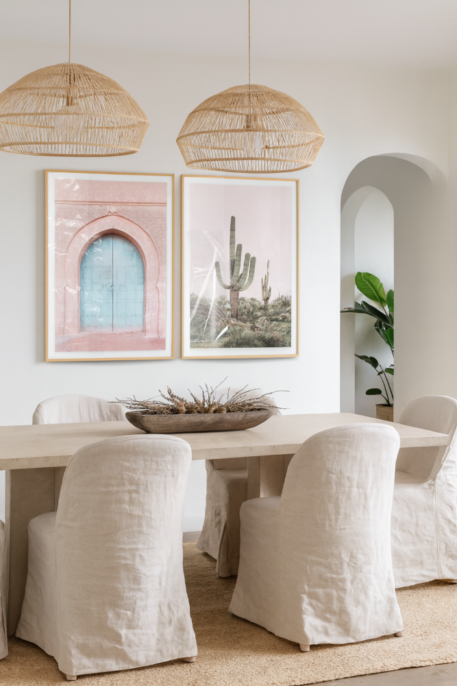 Cuadro "Pink Saguaro"