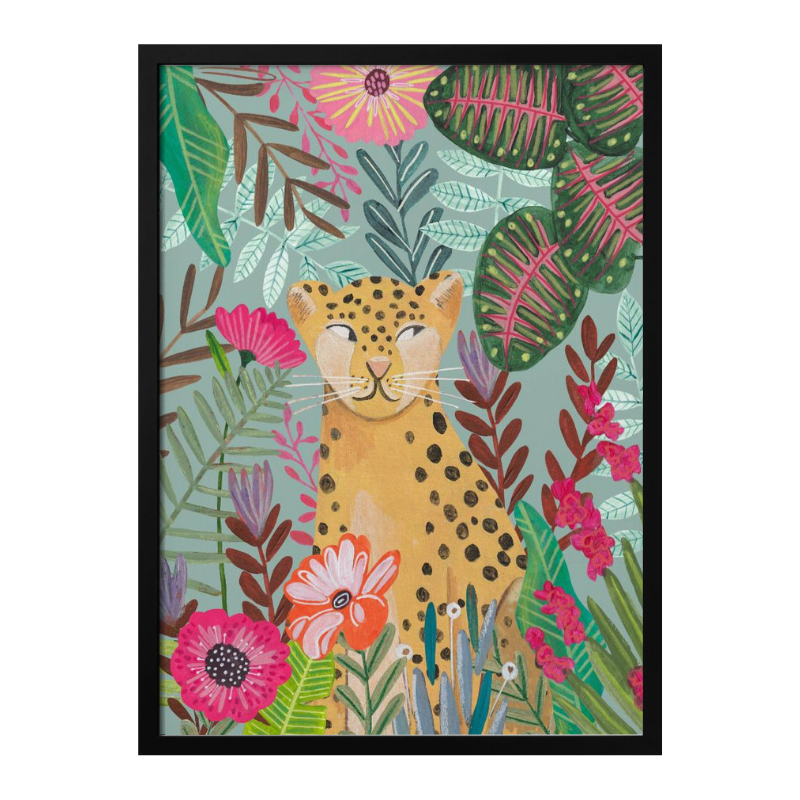 Cuadro "Leopard in the Jungle"