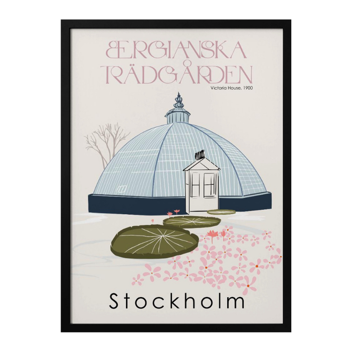Cuadro "Bergianska Trädgården"
