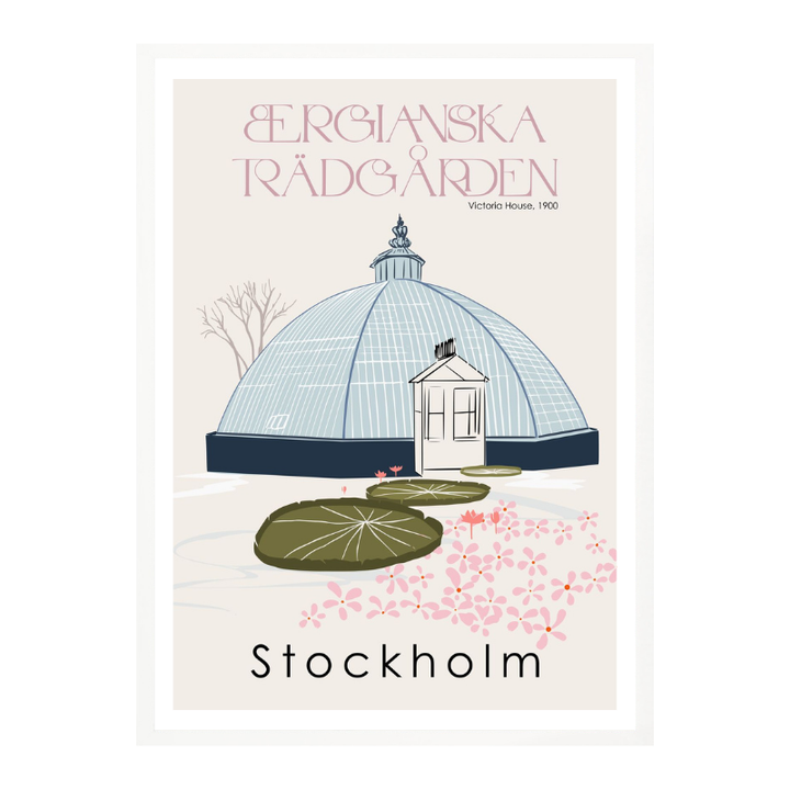 Cuadro "Bergianska Trädgården"