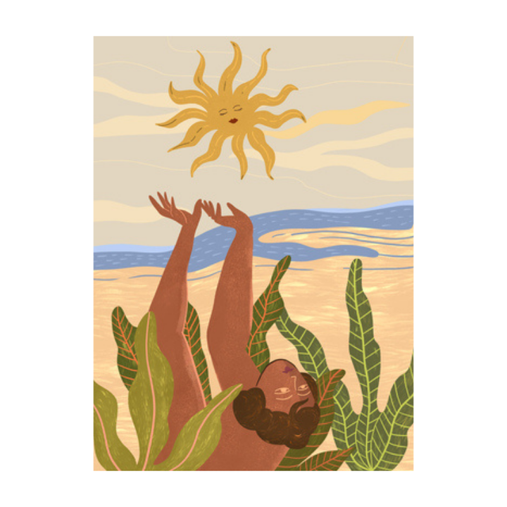 Sun Worship Art Print