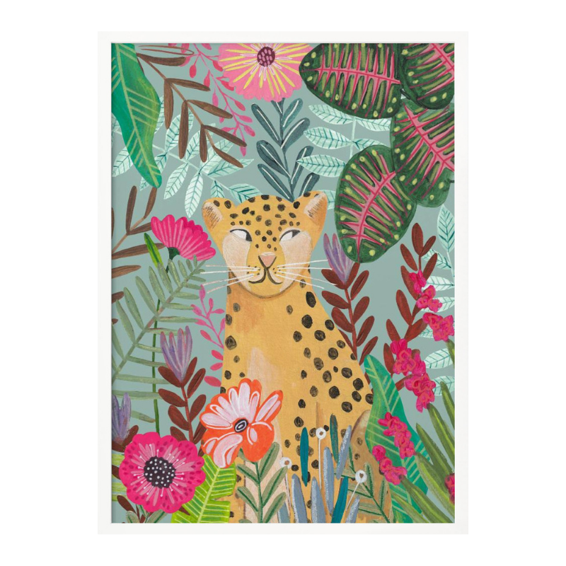 Cuadro "Leopard in the Jungle"