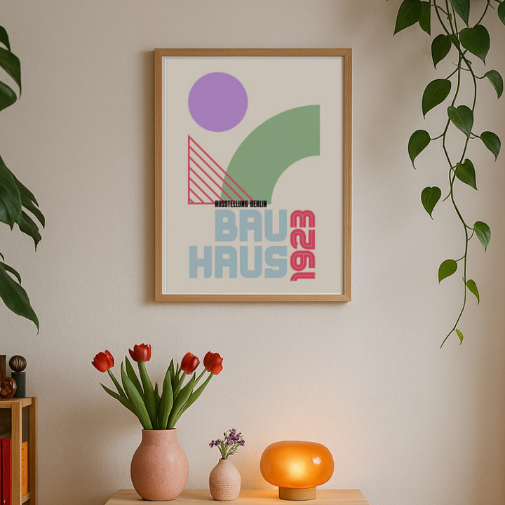 Cuadro "Bauhaus 1923"