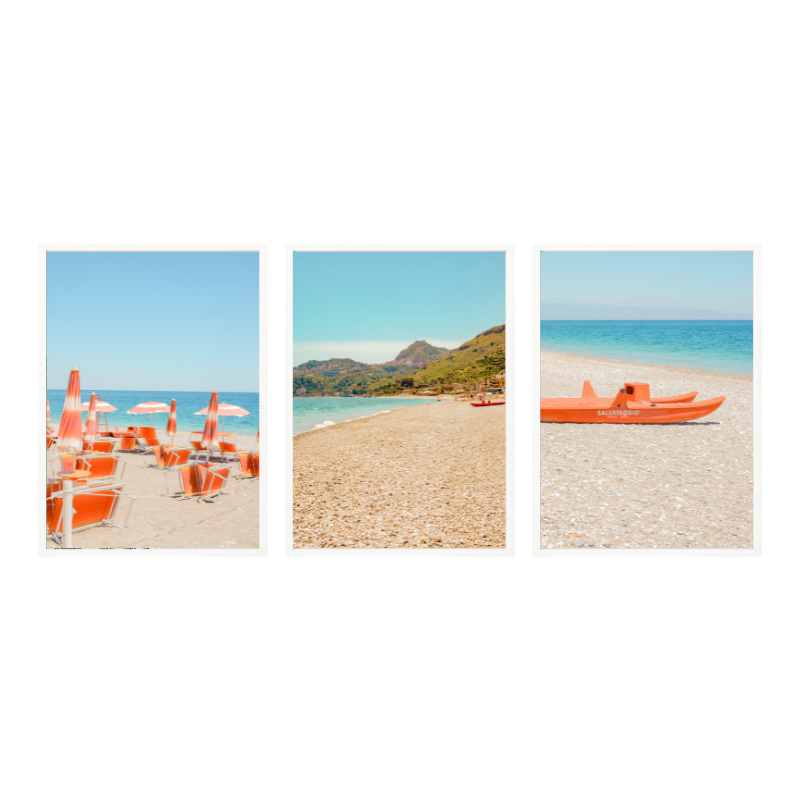 Set de cuadros "Letojanni"