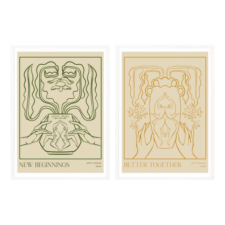 Set "Roots and Renewal" Art Prints