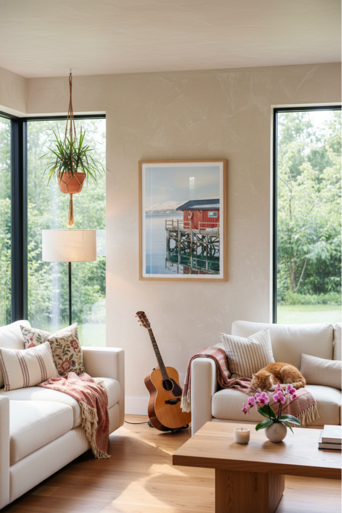 Cuadro "Winter in Norway"