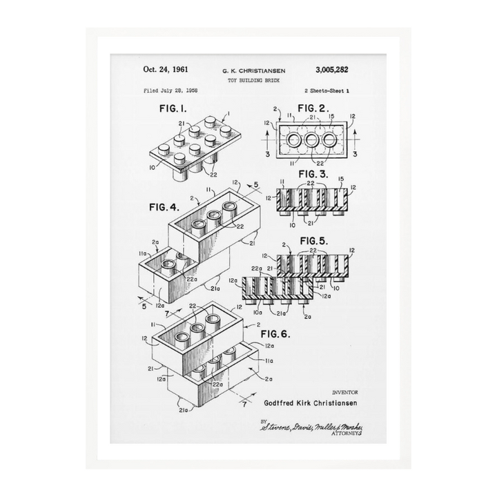 Lego NAo1 Art Print