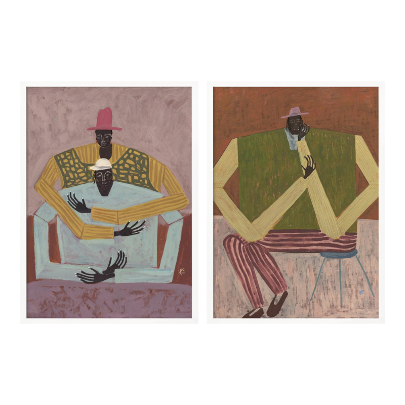 Set de cuadros "Quiet Bond"