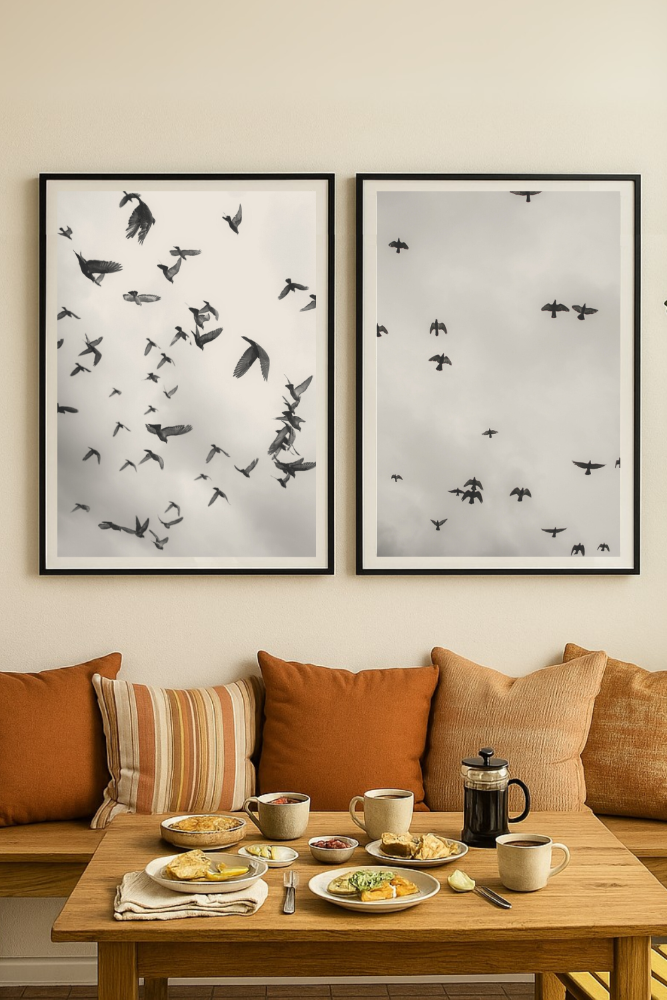 Flight to Freedom No4 Art Print