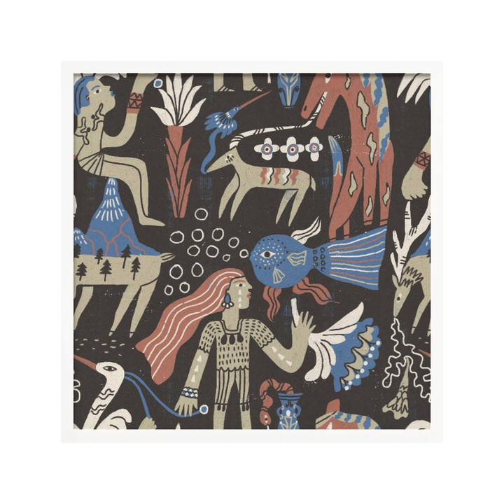 Cuadro "Mystical Folk Art Creatures"
