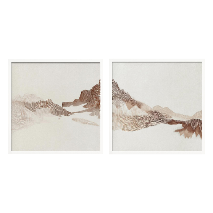 Set de cuadros "Peaceful nature"