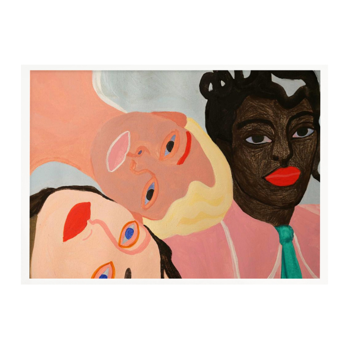 Cuadro "Three Diverse Faces"