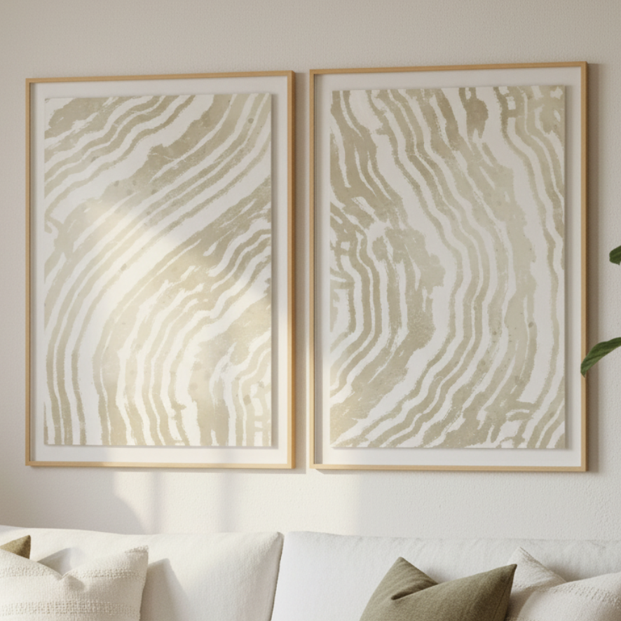 Set de cuadros "Pathway"