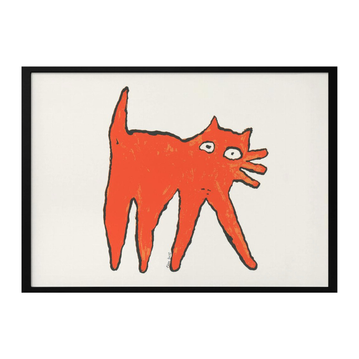 Cuadro "Orange Cat"