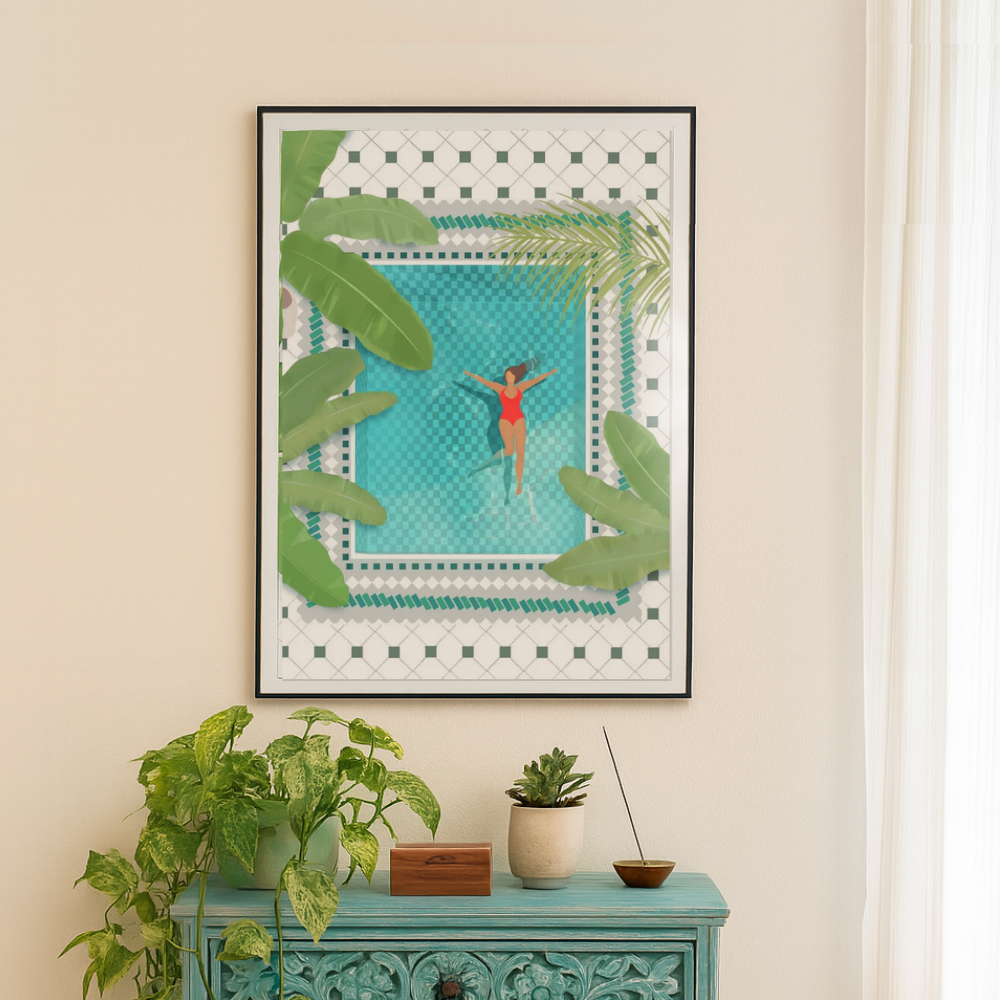 Cuadro "Riad Pool"