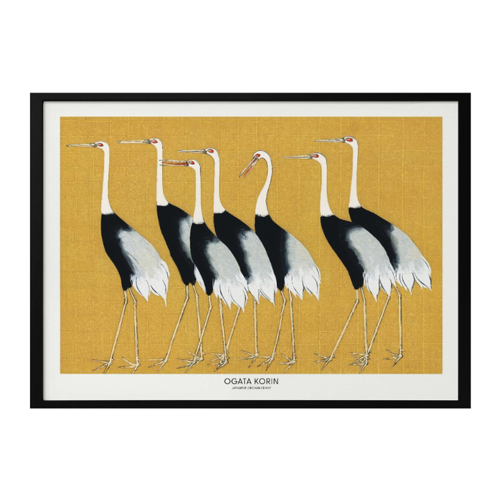 Cuadro "Japanese Red Crown Crane"