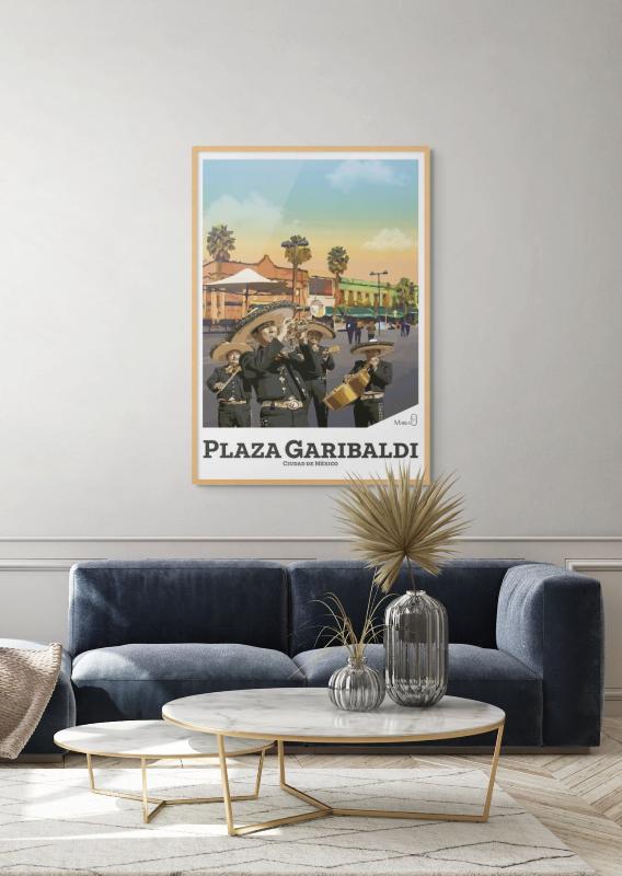 Plaza Gribaldi Art Print