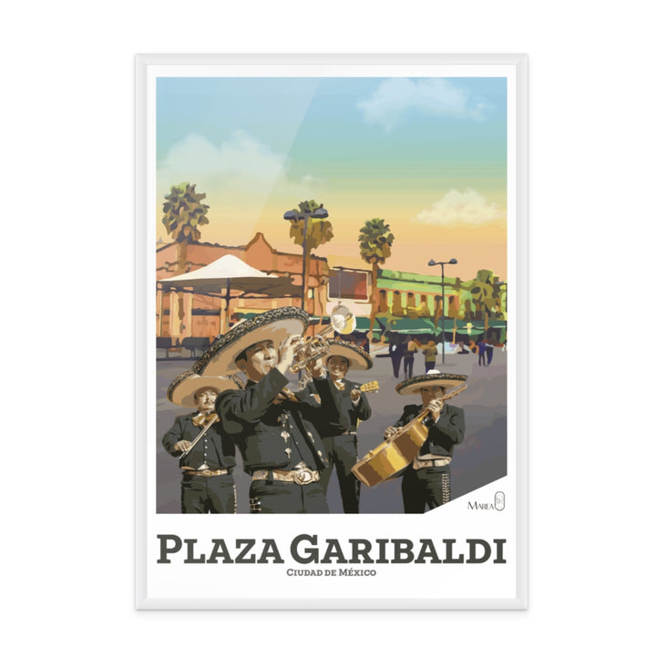 Plaza Gribaldi Art Print