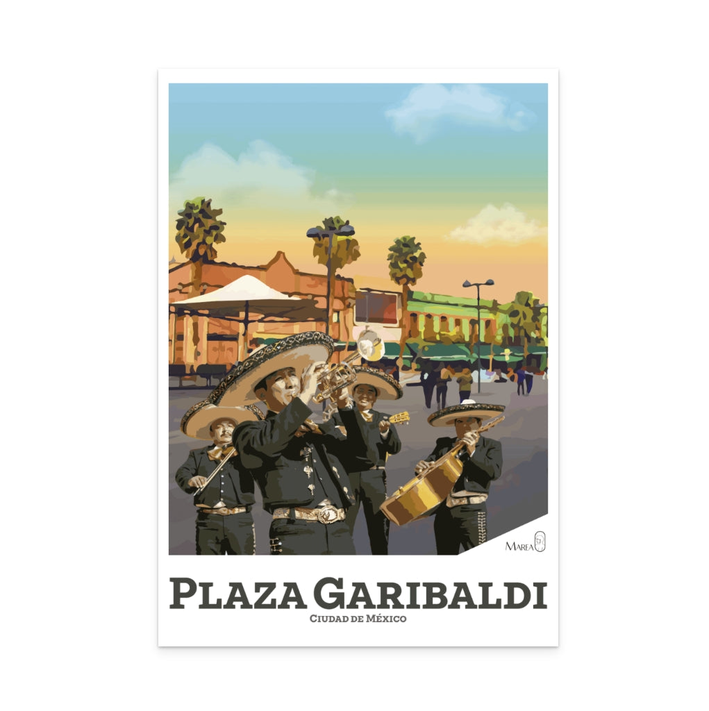 Plaza Gribaldi Art Print