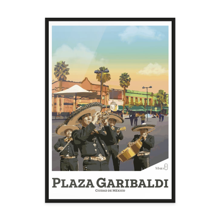 Plaza Gribaldi Art Print