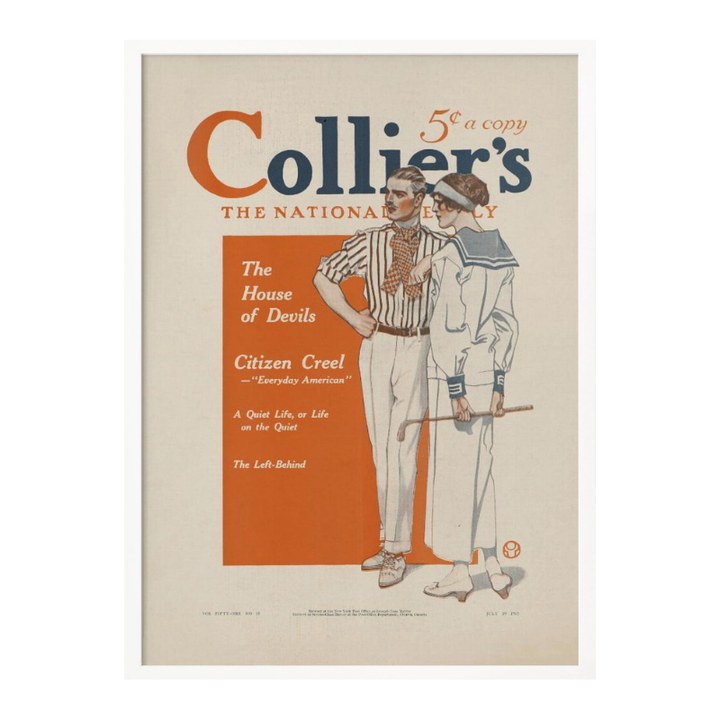 Collier´s The National. The House of Devils Art Print