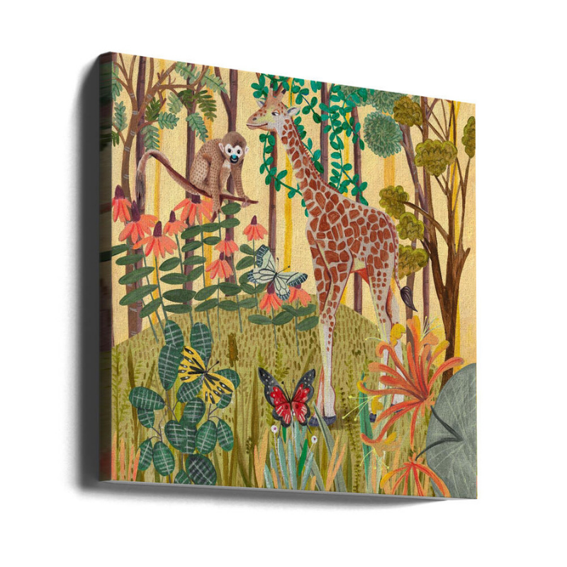 Cuadro "Giraffe in nature"