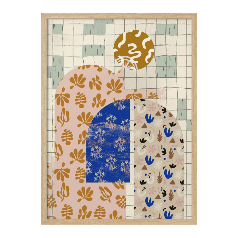 Cuadro "Pattern Play no. 02"