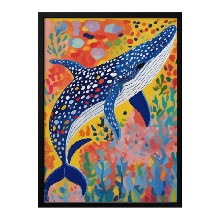 Spotted Whale Art Print