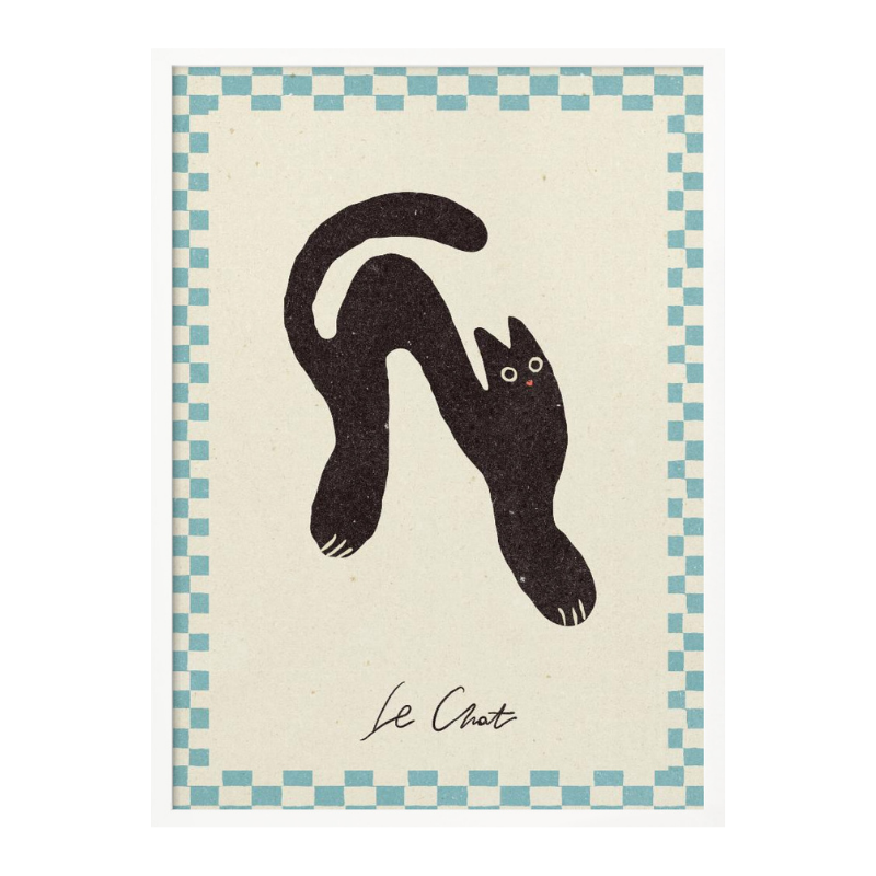 Le Chat Art Print