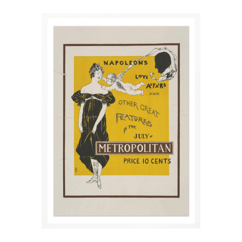 Napoleaons Love Affair Art Print