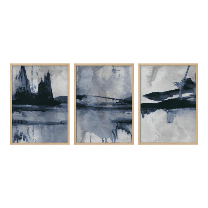 Set de cuadros "Blu"