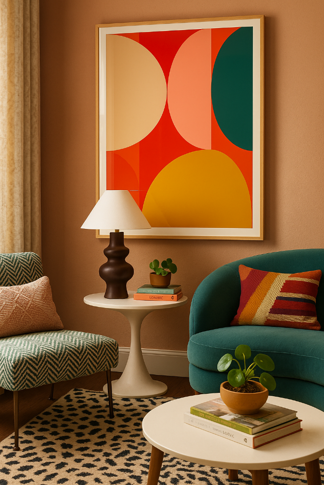 Cuadro "Mid Century Pastel 13"