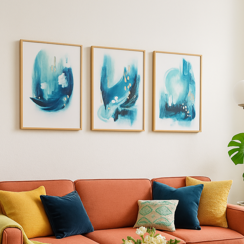 Cuadro "Trident Seas 2"