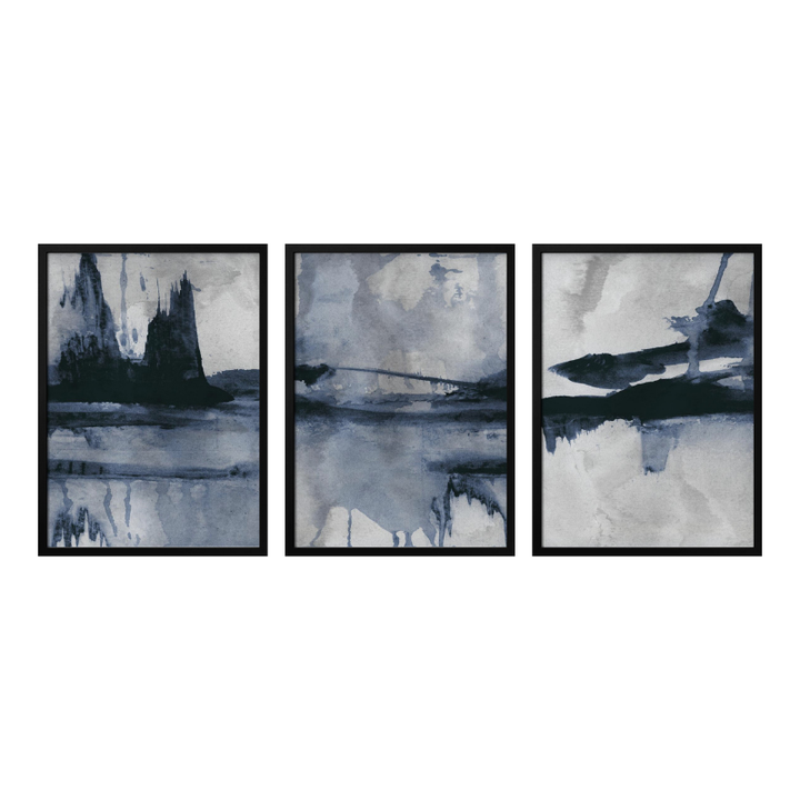 Set de cuadros "Blu"