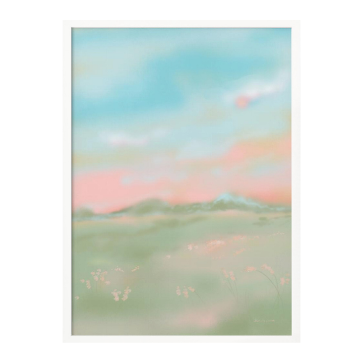 Cuadro "Dreamy Pastel Meadow"