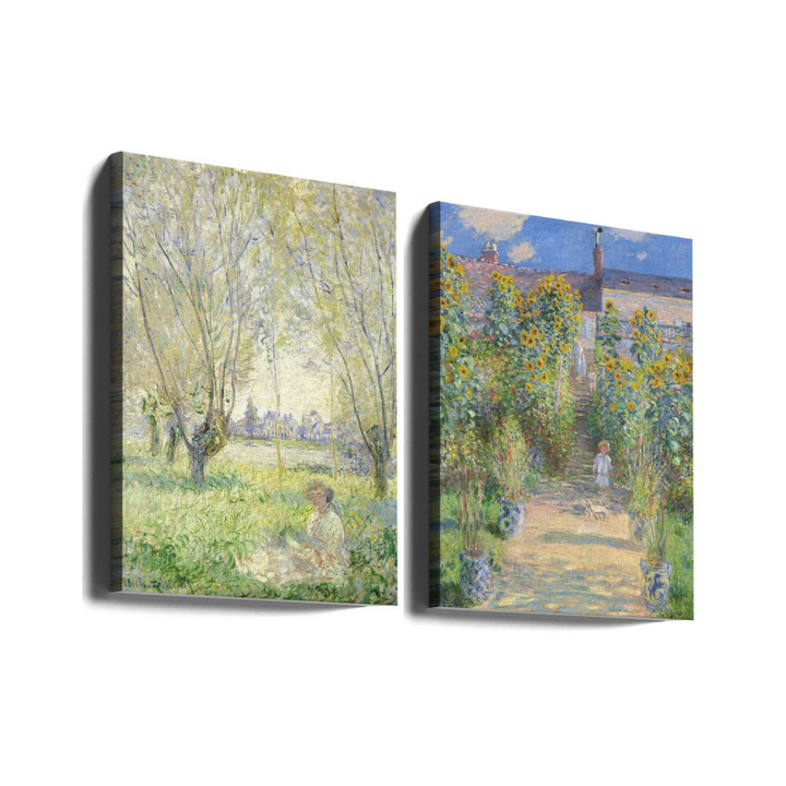 Set de cuadros "Impressionist Gardens"