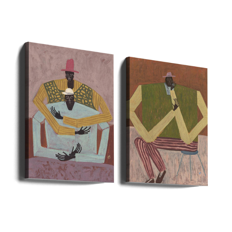 Set de cuadros "Quiet Bond"