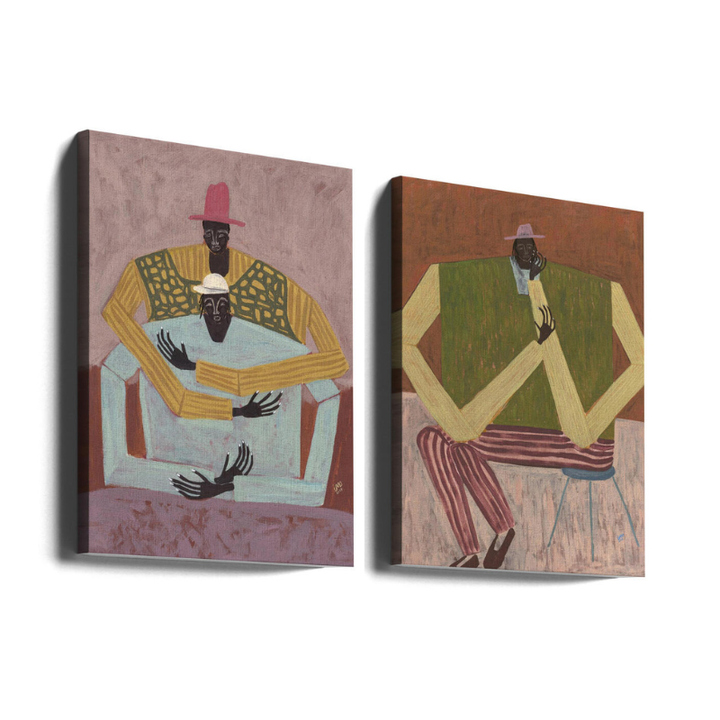 Set de cuadros "Quiet Bond"