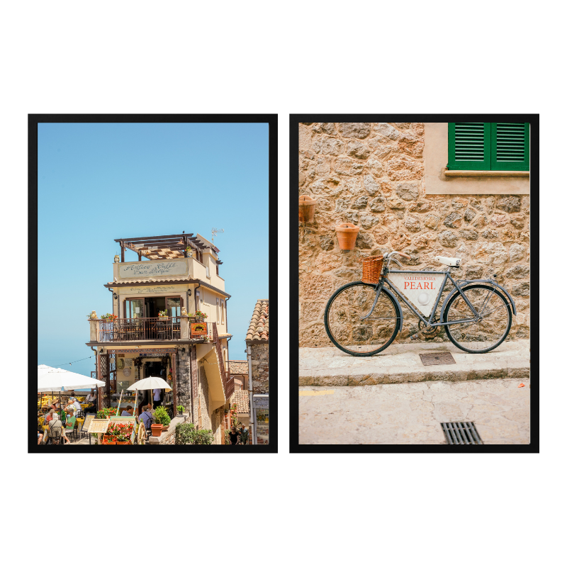 Set de cuadros "Diari Mediterranei"