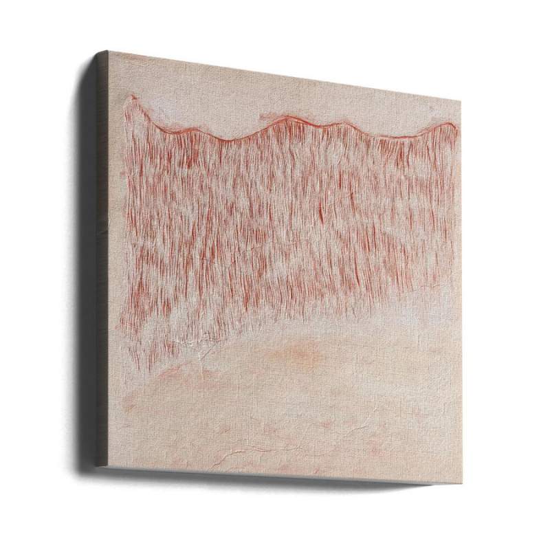 Cuadro "Crimson Wavescape"