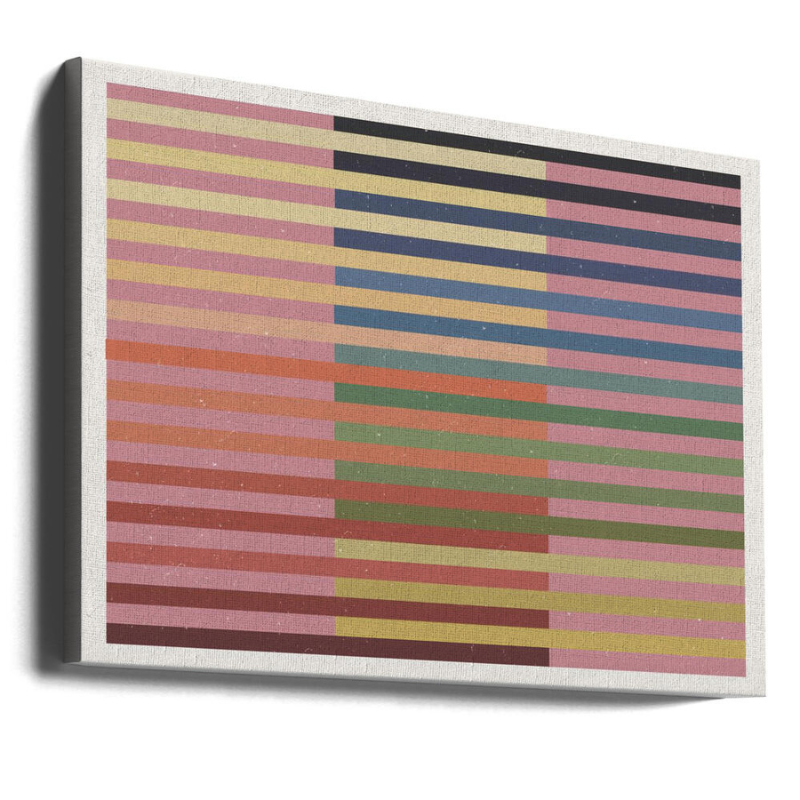 Cuadro "Geometric Color Bands"