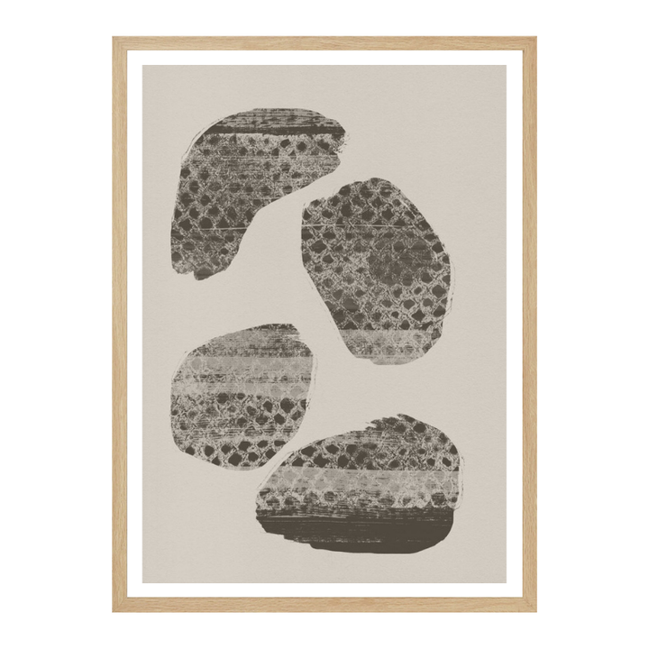Cuadro "Textured Abstract Forms"