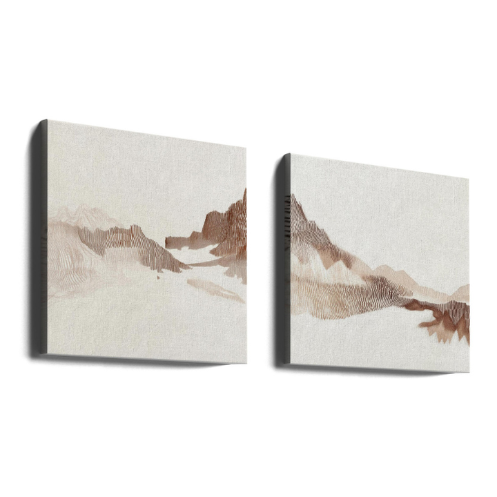 Set de cuadros "Peaceful nature"