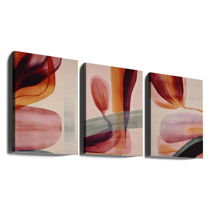 Set de cuadros "Flowing Hues"