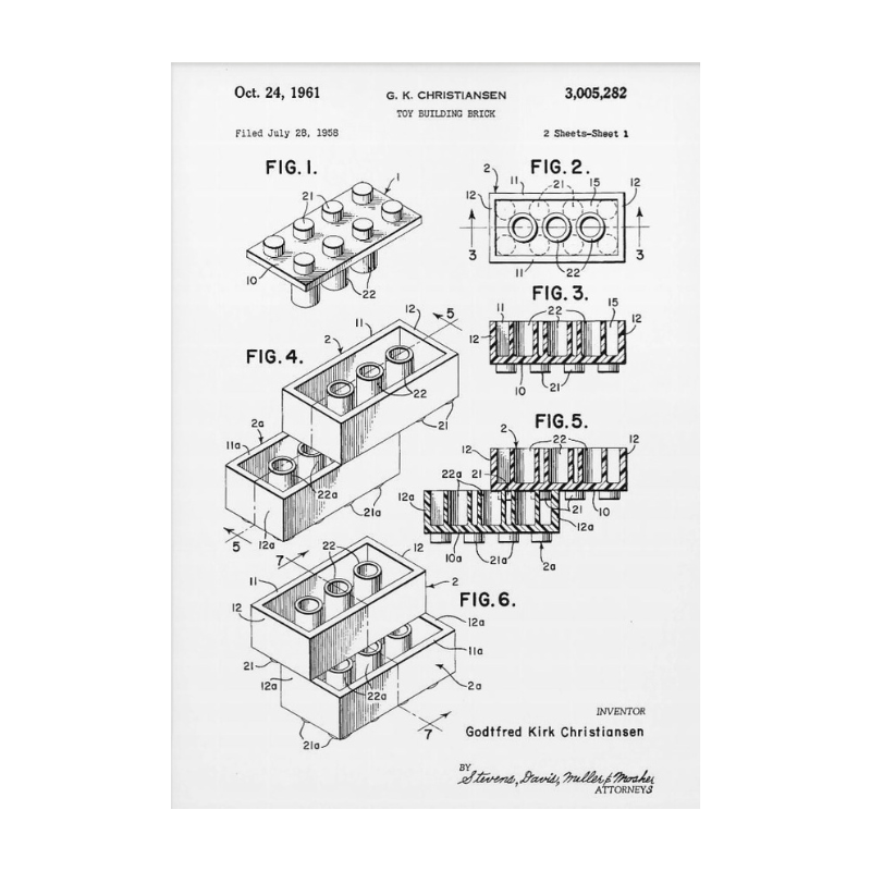 Lego NAo1 Art Print