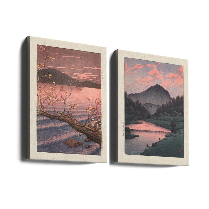 Set de cuadros "Twilight Waters"