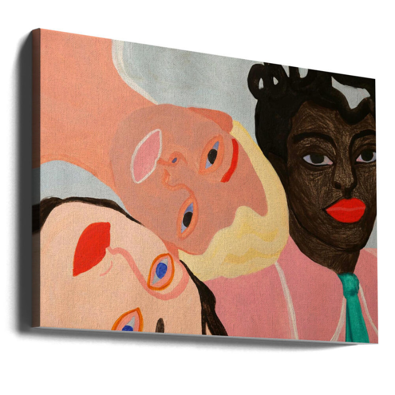 Cuadro "Three Diverse Faces"