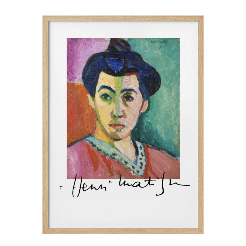 Cuadro "La Raie Verte With Signature"