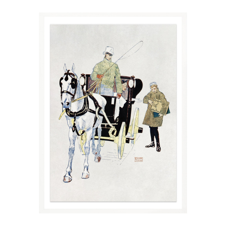 Vintage Carriage Art Print